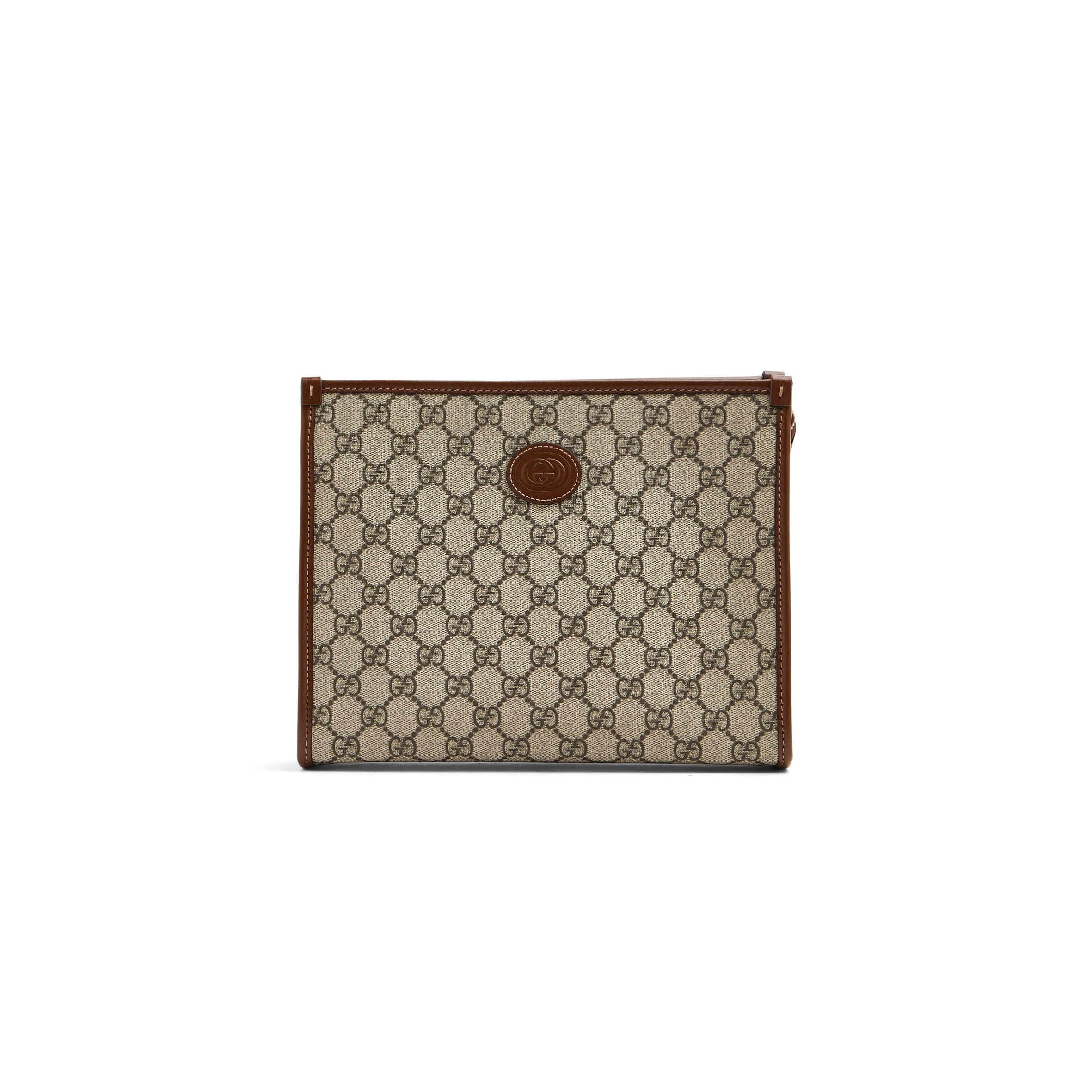 GUCCI BEAUTY CASE WITH INTERLOCKING G 672956 (26*20*6cm)